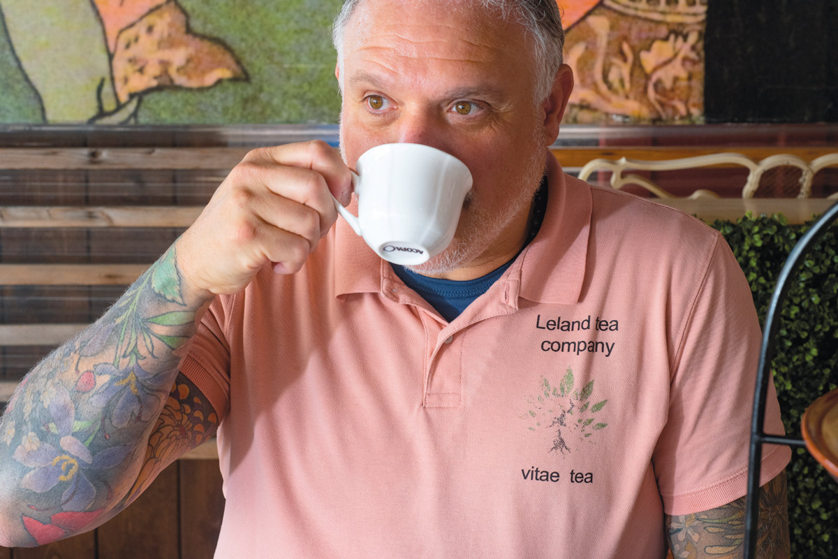 Leland Tea owner Wil Otero