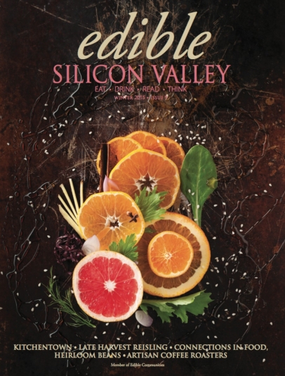 Edible Silicon Valley magazine cover