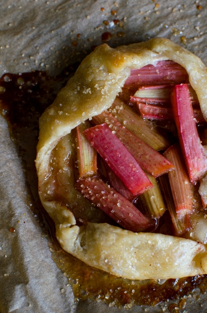 Rhubarb Galette  Edible Silicon Valley