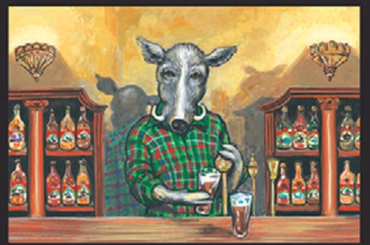 Logo for Devils Canyon Brewery Full Boar Scotch Ale 