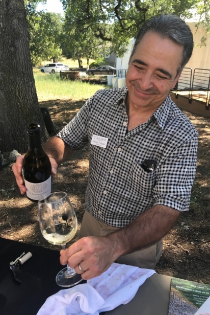 wine tasting with cinnabar winery winemaker georga troquato in woodside california