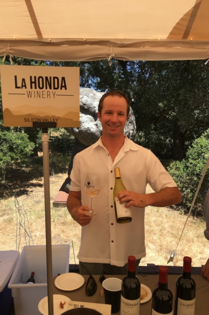 wine tasting with la honda winery winemaker colin mcnany in woodside california