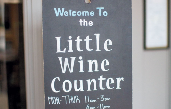 the little wine counter