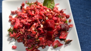 Sprouted Lentil Anti-Inflammatory Salad